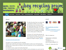 Tablet Screenshot of jbayrecyclingproject.org